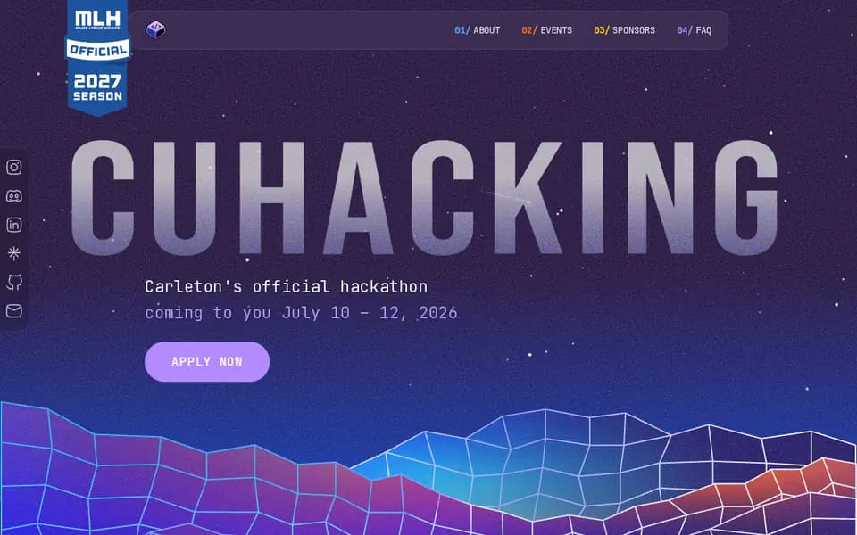 cuHacking website